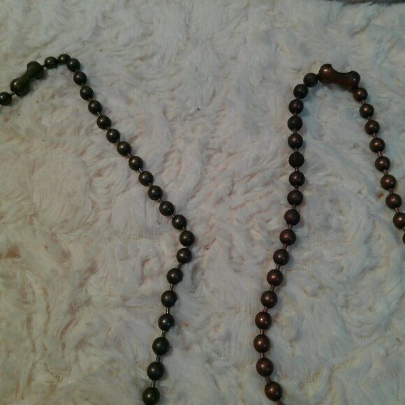 Two Cross Necklace (395) - Picture 4 of 7